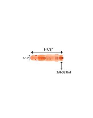 COLLET BODY 1/16 WP 17,18,26 (PAQ X 10 UND S/ 3,00 X UND)