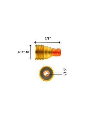 FILTRO TIG SMALL 1/16 (1.6mm)WP-9 WELDMAX (PAQ X 10 UND S/ 9,00 X UND)