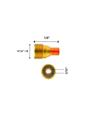 FILTRO TIG 3/32 (2.4mm) WP-9 WELDMAX (PAQ X 10 UND S/ 9,00 X UND)