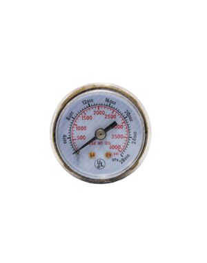 MANOMETRO 0-4000 PSI 1/8 NPT P/REGULADOR 100FL