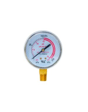 MANOMETRO 0-30 PSI DIAL 2''