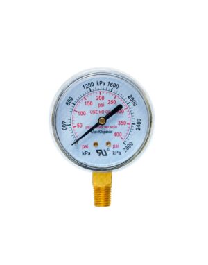MANOMETRO 0-400 PSI DIAL 2''