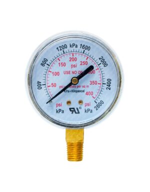 MANOMETRO 0-400 PSI DIAL 2 1/2''